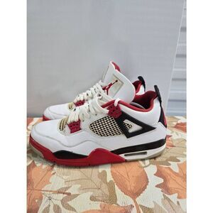 Size 11 - Jordan 4 Retro OG Mid Fire Red Men's Basketball Shoes